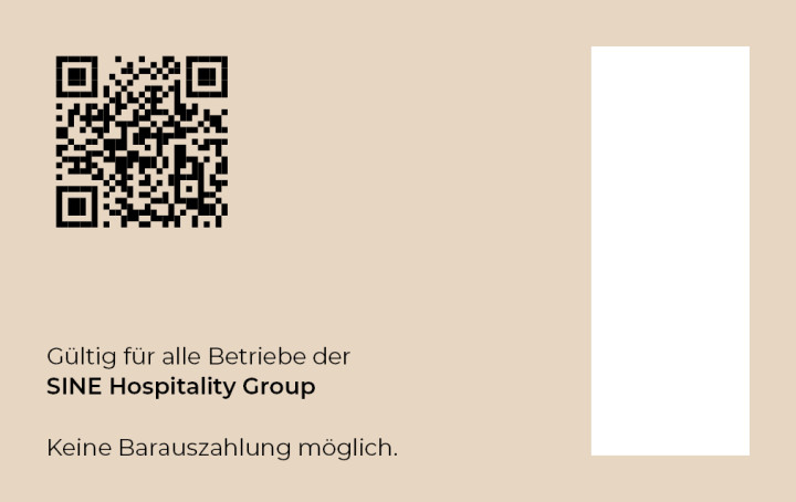 Geschenkkarte Rückseite