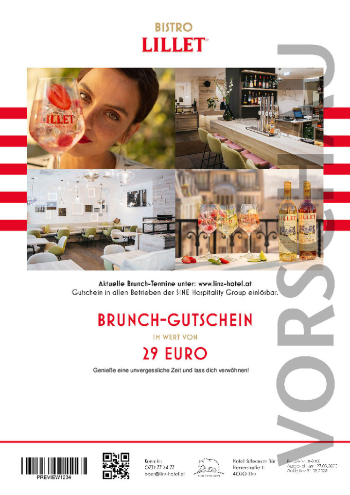 Brunch Gutschein - Bistro Lillet